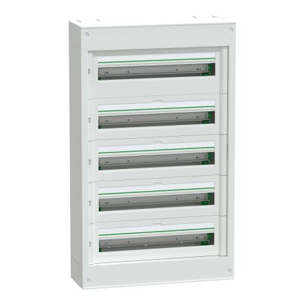 Schneider Electric White Plastic LVSS Enclosure - 5 Hole [LVSST524]; 276-1650