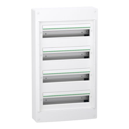 Schneider Electric White Plastic LVSX Enclosure - 4 Hole [LVSXT418]; 276-1699