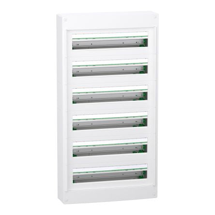 Schneider Electric White Plastic LVSX Enclosure - 6 Hole [LVSXT624]; 276-1702