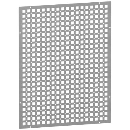 Schneider Electric PrismaSeT Series Galvanised Steel Perforated Mounting Plate for Use with Enclosure 24 Module, 285 x [LVSXY1124]; 276-1706