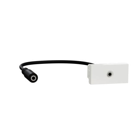 Schneider Electric, New Unica IP2XC White Connector Socket [NU343318]; 276-2166
