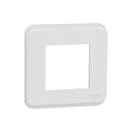 Schneider Electric Unica Pro Series Thermoplastic Frame, 85 x 85 x 10mm [NU400220]; 276-2198