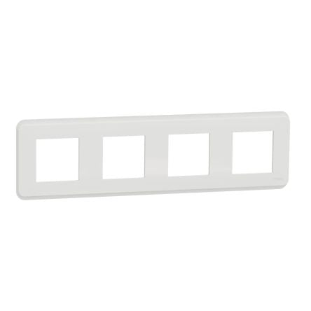 Schneider Electric Unica Pro Series Thermoplastic Frame, 298 x 85 x 10mm [NU400818]; 276-2201