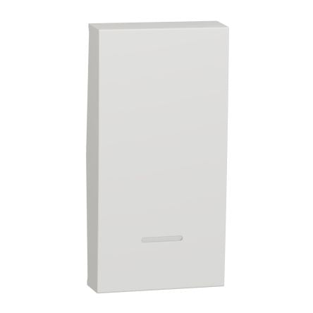 Schneider Electric 1 Way White Rocker Switch Grid Module New Unica Series [NU910018N]; 276-2223