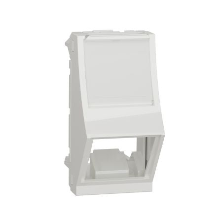 Schneider Electric New Unica Series Female RJ45 Socket, Flush Mount 1 Port [NU940618]; 276-2230