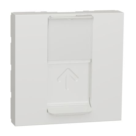 Schneider Electric New Unica Series Female RJ45 Socket, Flush Mount 1 Port [NU941118]; 276-2236