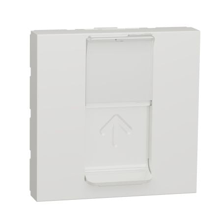 Schneider Electric New Unica Series Female RJ45 Socket, Flush Mount 1 Port [NU941118T]; 276-2237