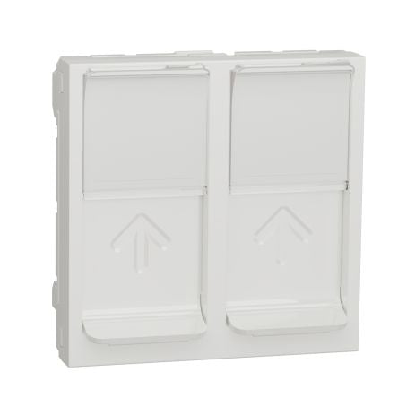 Schneider Electric New Unica Series Female RJ45 Socket, Flush Mount 1 Port [NU942018]; 276-2239