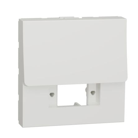 Schneider Electric White 2 Gang Light Switch Cover [NU943918]; 276-2242