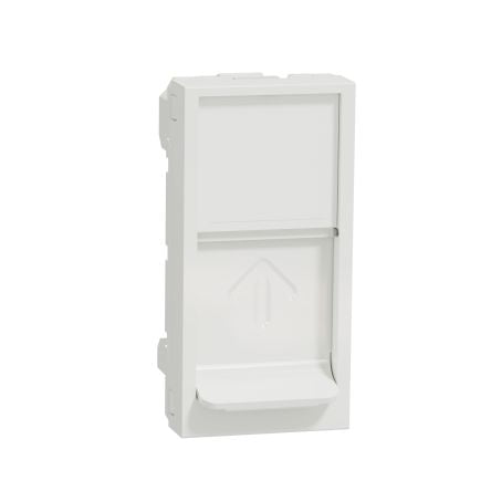 Schneider Electric New Unica Series Female RJ45 Socket, Flush Mount 1 Port [NU946018]; 276-2243