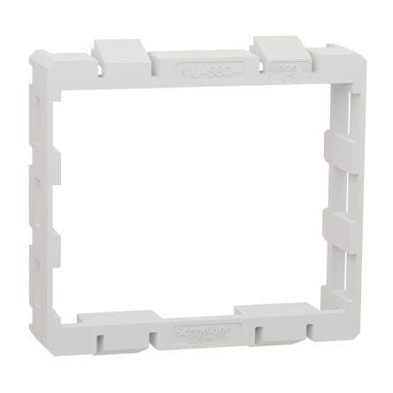 Schneider Electric White Cover Plate Faceplates & Mounting Plates [NU9580]; 276-2248