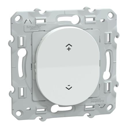 Schneider Electric 2 Way 1 Gang Push Button Dimmer Switch, 3V [S320531]; 276-2303
