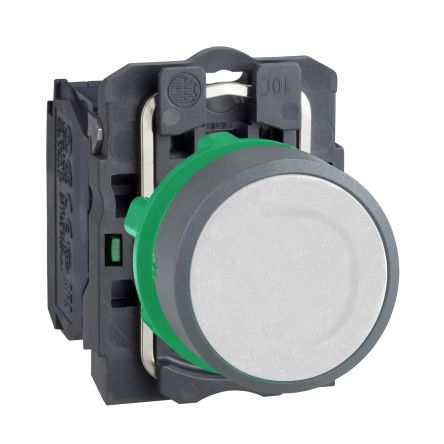 Schneider Electric XB5 Series Push Button, 22mm Cutout, 1 NO, 600V, IP66, IP67 [XB5AA11C0]; 276-2533