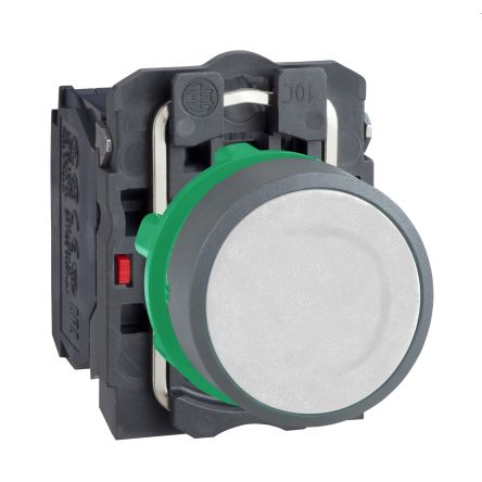 Schneider Electric XB5 Series Push Button, 22mm Cutout, SPDT, 600V, IP66, IP67 [XB5AA15C0]; 276-2534