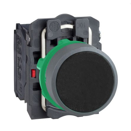 Schneider Electric XB5 Series Push Button, 22mm Cutout, SPDT, 600V, IP66, IP67 [XB5AA25C0]; 276-2536
