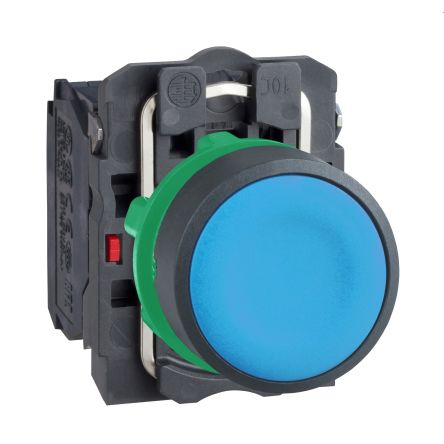 Schneider Electric XB5 Series Push Button, 22mm Cutout, 1NO + 1NC, 600V, IP66, IP67, IP69 [XB5AA65]; 276-2550