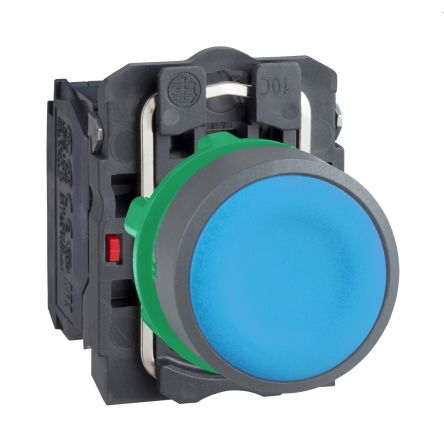 Schneider Electric XB5 Series Push Button, 22mm Cutout, SPDT, 600V, IP66, IP67 [XB5AA65C0]; 276-2551