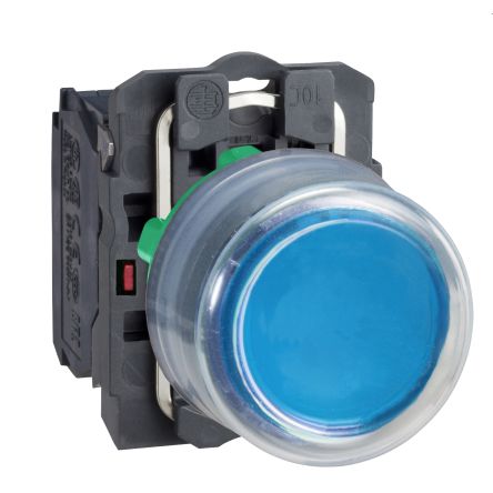 Schneider Electric XB5 Series Push Button, 22mm Cutout, 1 NO, 600V, IP66, IP67 [XB5AP61C0]; 276-2597