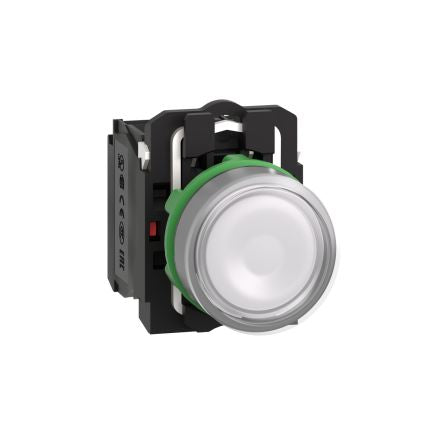 Schneider Electric XB5 Series Illuminated Push Button, 22mm Cutout, SPDT, 220 → 240V, IP66, IP67 [XB5AW31M5C0]; 276-2612