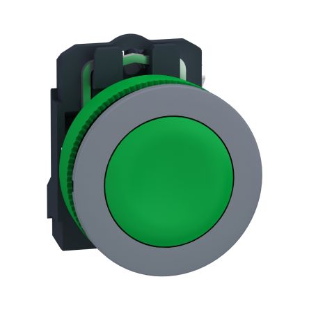 Schneider Electric XB5 Series Push Button, 22mm Cutout, 1 NO, 600V, IP66, IP67 [XB5FA31C0]; 276-2635