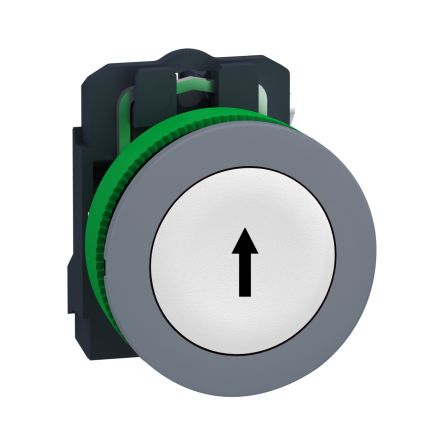 Schneider Electric XB5 Series Push Button, 30.5mm Cutout, 1 NO, 600V, IP66, IP67 [XB5FA3341C0]; 276-2637