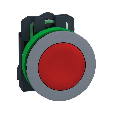 Schneider Electric XB5 Series Push Button, 22mm Cutout, 1 NC, 600V, IP66, IP67 [XB5FA42C0]; 276-2639