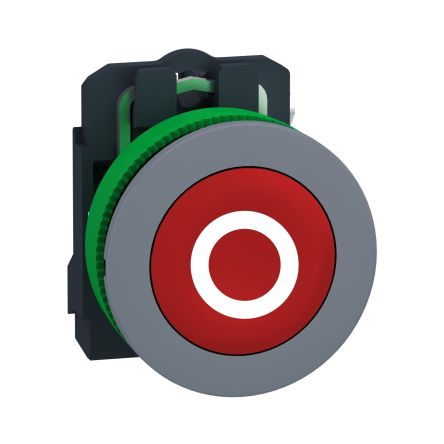 Schneider Electric XB5 Series Push Button, 22mm Cutout, 1 NC, 600V, IP66, IP67 [XB5FA4322C0]; 276-2640
