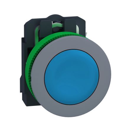 Schneider Electric XB5 Series Push Button, 22mm Cutout, 1 NO, 600V, IP66, IP67 [XB5FA61C0]; 276-2642