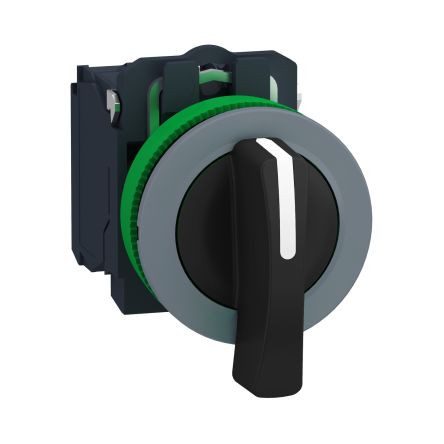 Schneider Electric Handle Selector Switch - (1NO) 30.5mm Cutout Diameter 2 Positions [XB5FJ21C0]; 276-2658
