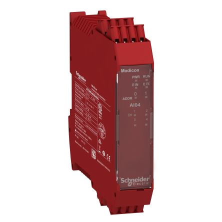Schneider Electric Preventa Safety Automation XPSMCM Series PLC Expansion Module, 4 Safety Inputs, 24 V [XPSMCMAI0400G]; 276-2708