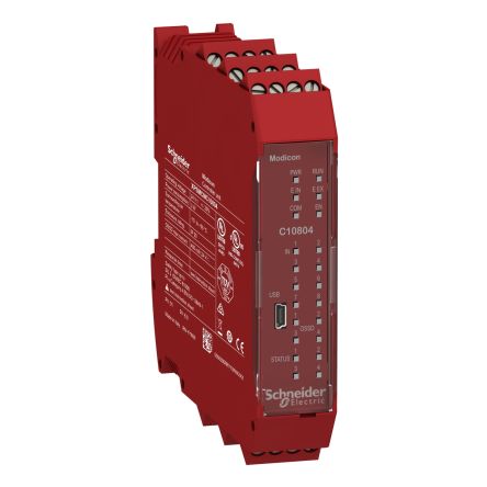 Schneider Electric XPSMCM Series Controller for Use with Expansion Modules, 24 V dc Supply, PNP Output, 8-Input, PNP, [XPSMCMC10804]; 276-2709