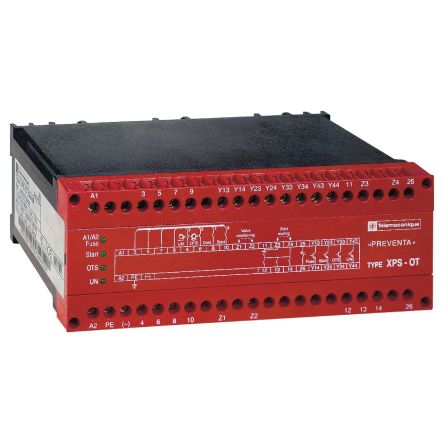 Schneider Electric Preventa Safety Automation XPSOT Series Safety Module, 230 V ac [XPSOT3744]; 276-2730