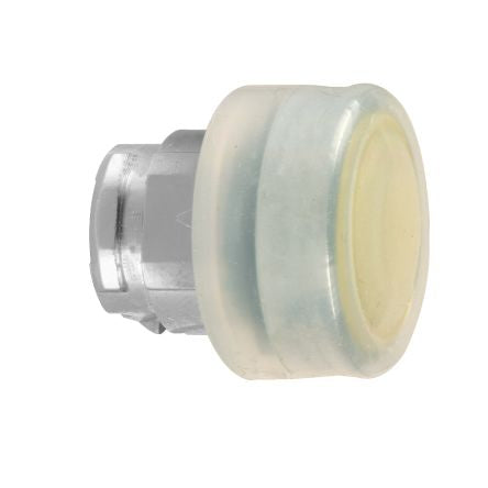 Schneider Electric Harmony XB4 Series Yellow Spring Return Push Button Head, 22mm Cutout, IP66, IP67, IP69(IP69K) [ZB4BPA5]; 276-2766