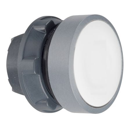 Schneider Electric Harmony XB5 Series White Spring Return Push Button Head, 22mm Cutout, IP66, IP67 [ZB5AA131C0]; 276-2793