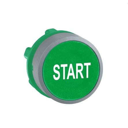 Schneider Electric Harmony XB5 Series Green Spring Return Push Button Head, 22mm Cutout, IP66, IP67 [ZB5AA333C0]; 276-2797
