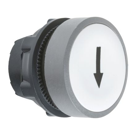 Schneider Electric Harmony XB5 Series White Spring Return Push Button Head, 22mm Cutout, IP66, IP67 [ZB5AA334C0]; 276-2798