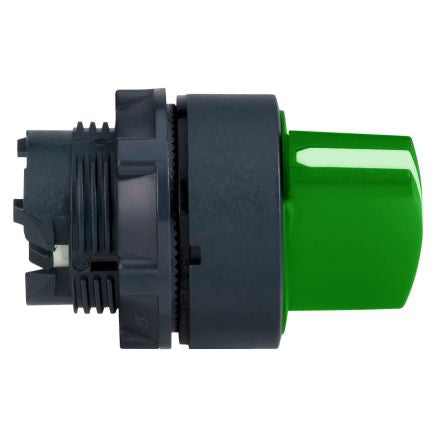 Schneider Electric ZB5 Series 3 Position Selector Switch Head, 22mm Cutout, Green Handle [ZB5AD303]; 276-2826
