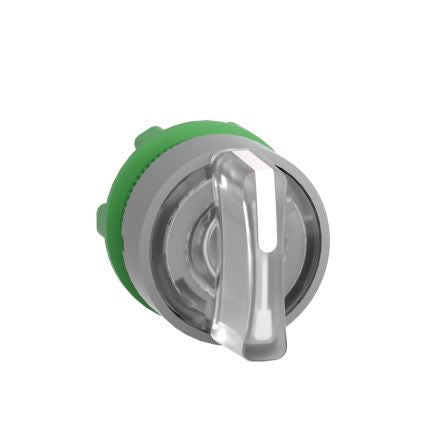 Schneider Electric Harmony XB5 Series 3 Position Selector Switch Head, 22mm Cutout, White Handle [ZB5AK1513C0]; 276-2899