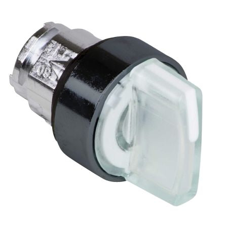 Schneider Electric Harmony XB5 Series 3 Position Selector Switch Head, 22mm Cutout, White Handle [ZB5AK1813]; 276-2905