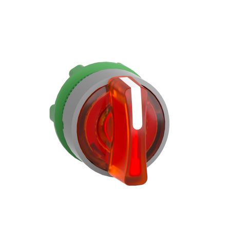 Schneider Electric Harmony XB5 Series 3 Position Selector Switch Head, 22mm Cutout, Orange Handle [ZB5AK1853C0]; 276-2909