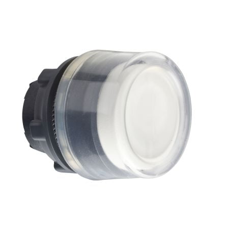 Schneider Electric Harmony XB5 Series White Spring Return Push Button Head, 22mm Cutout, IP66, IP67, IP69(IP69K) [ZB5AP1]; 276-2918