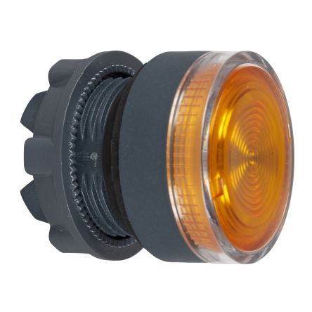Schneider Electric Harmony XB4 Series Orange Illuminated Spring Return Push Button Head, 22mm Cutout, IP66, IP67, [ZB5AW353S]; 276-2945