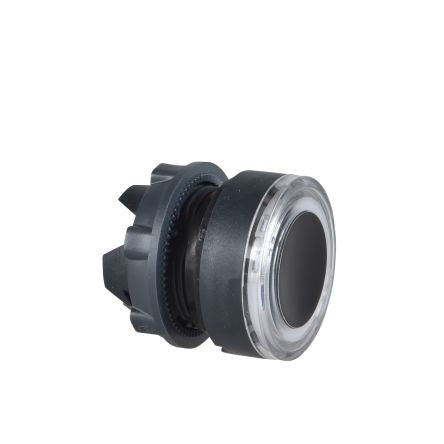 Schneider Electric Harmony XB5 Series White Illuminated Spring Return Push Button Head, 22mm Cutout, IP66, IP67 [ZB5AW913]; 276-2953