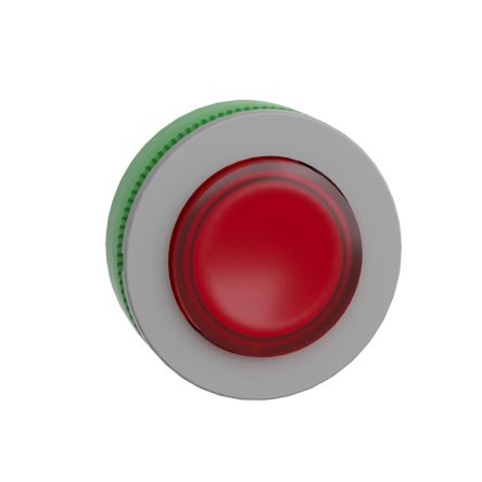 Schneider Electric Harmony XB5 Series Red Illuminated Spring Return Push Button Head, 30.5mm Cutout, IP66, IP67 [ZB5FW143C0]; 276-2973