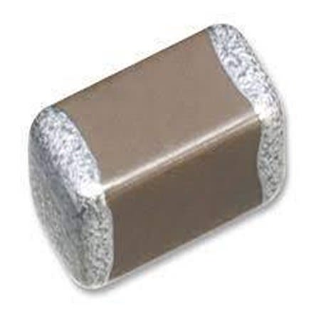 Murata 4.7μF Multilayer Ceramic Capacitor MLCC, 100V dc V, ±10% , SMD [GRJ31CZ72A475KE01L]; 276-3714
