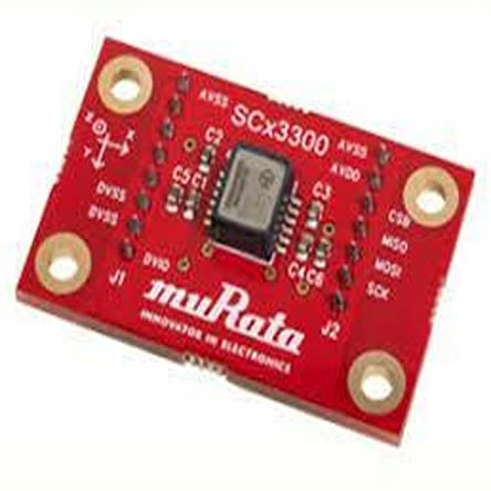 Murata Chip Carrier PCB Inclinometer Sensor Development Kit for SCL3300 SCL3300 [SCL3300-D01-PCB]; 276-3826