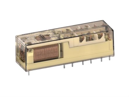 TE Connectivity PCB Mount Force Guided Relay, 24V dc Coil Voltage, 6 Pole, 3PDT [V23050A1012A533  1415015-1]; 276-3878