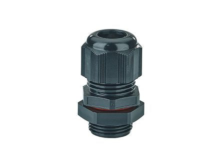HENSEL AXM Series Black Polycarbonate Cable Gland, M20 Thread, 8mm min., 13mm max., IP66 [AXM 20]; 276-5366