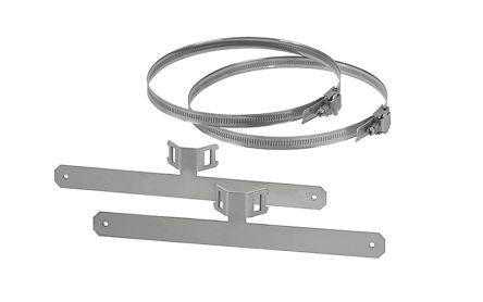 HENSEL Stainless Steel Hex Screw Hose Clip Kit, 44mm Band Width, 60 → 150mm ID [KV MB 12]; 276-5378