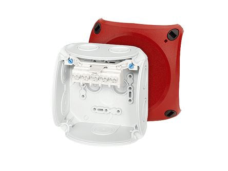 HENSEL DK Series Grey Polypropylene Terminal Box, IP66, 5 Terminals, 70 x 104 x 104mm [DK 0402 R]; 276-5390